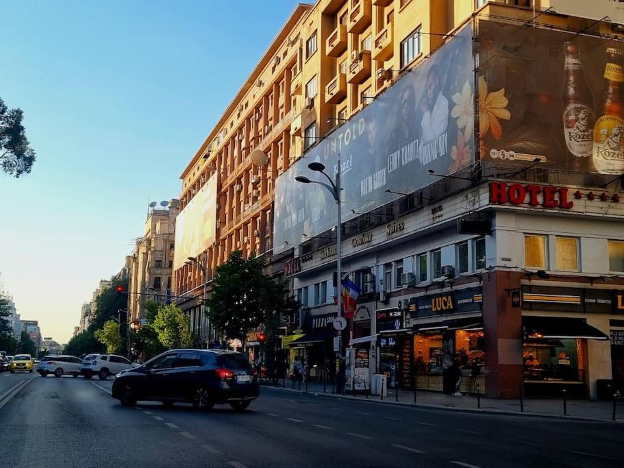 Ultracentral Magheru Studio Apartment Bucharest Luaran gambar